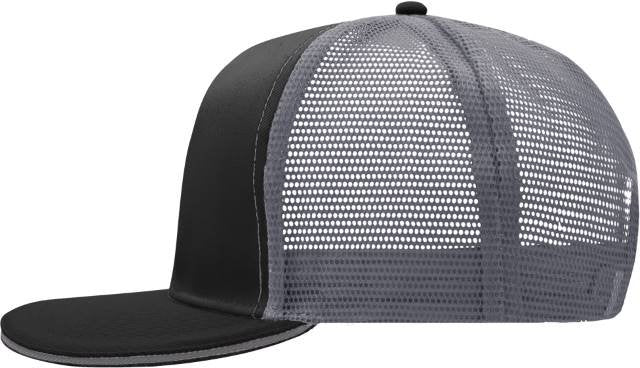Daiber Pro Cap Mesh 6 Panel – Black / Charcoal