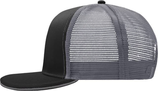 Daiber Pro Cap Mesh 6 Panel – Black / Charcoal