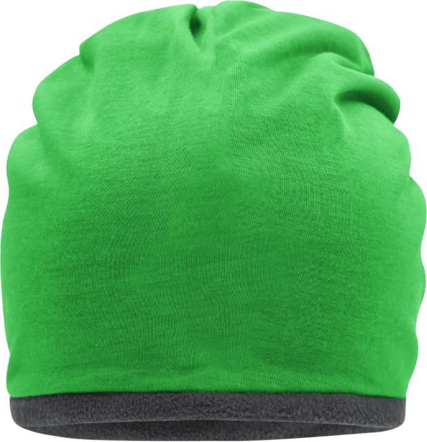 Daiber Fleece Beanie – Fern Green / Carbon