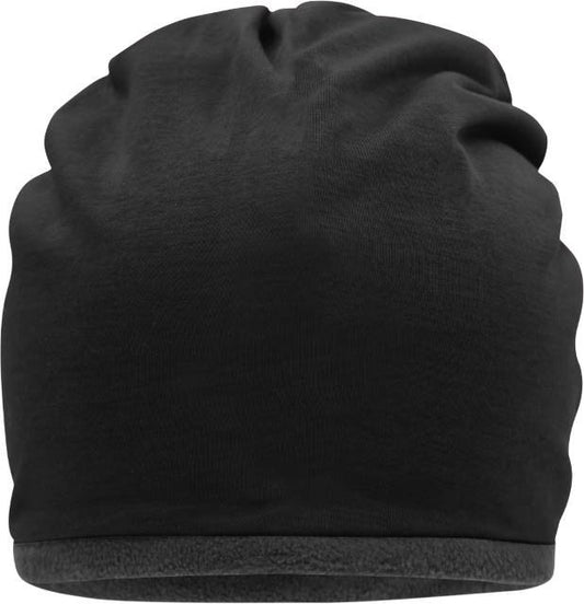 Daiber Fleece Beanie – Black / Carbon
