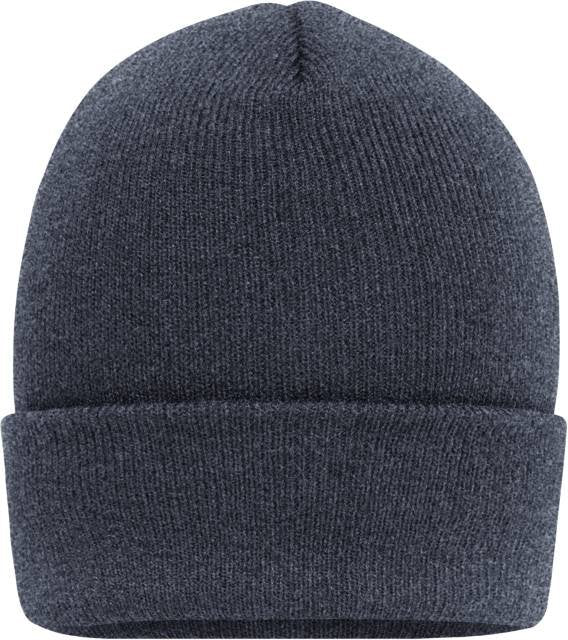 Daiber High Brim Beanie – Grey Melange
