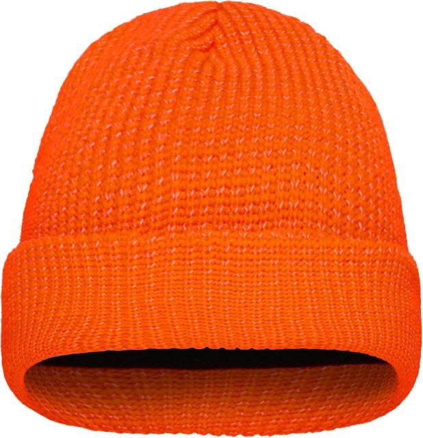 Daiber Reflective Winter Beanie – Bright Orange