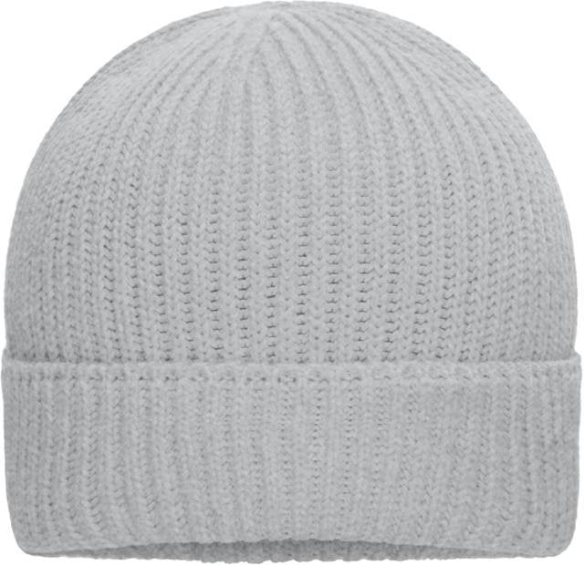 Daiber Bio Cotton Winter Beanie – Light Grey Melange
