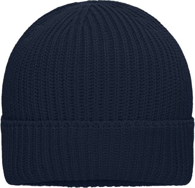 Daiber Bio Cotton Winter Beanie – Navy