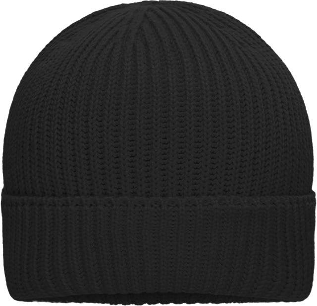 Daiber Bio Cotton Winter Beanie – Black