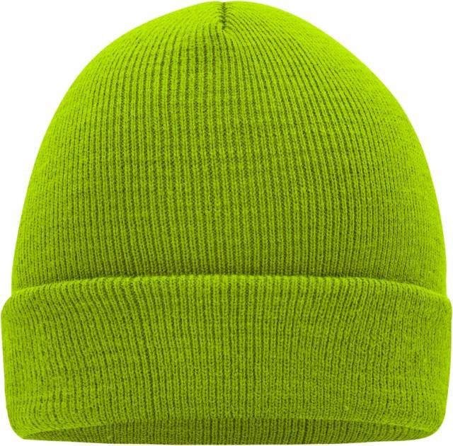 Daiber Knitted Cap – Lime Green