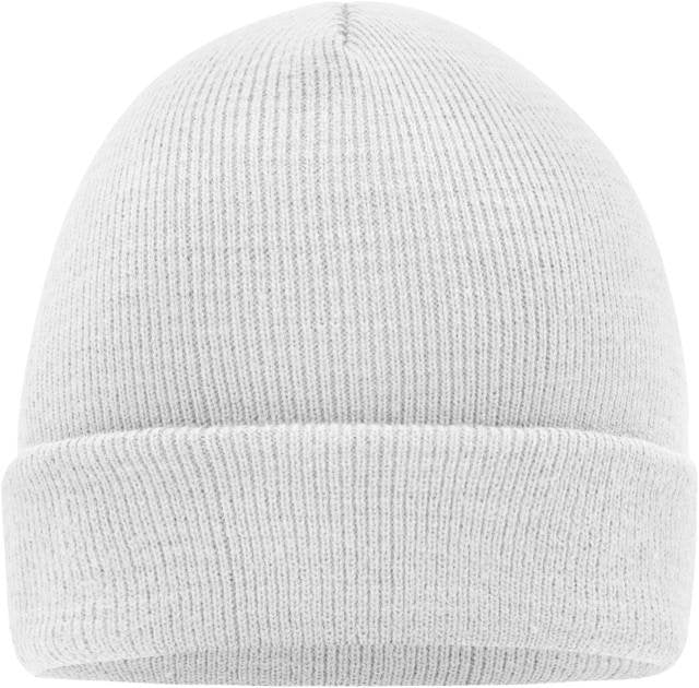 Daiber Knitted Cap – White
