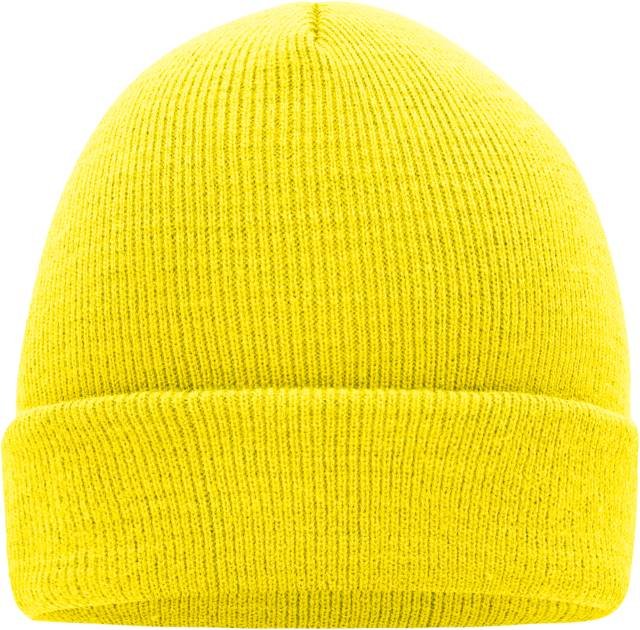 Daiber Knitted Cap – Yellow