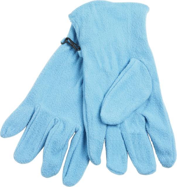 Daiber Microfleece Gloves – Light Blue
