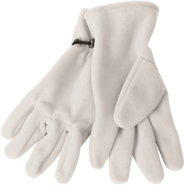 Daiber Microfleece Gloves – OffWhite