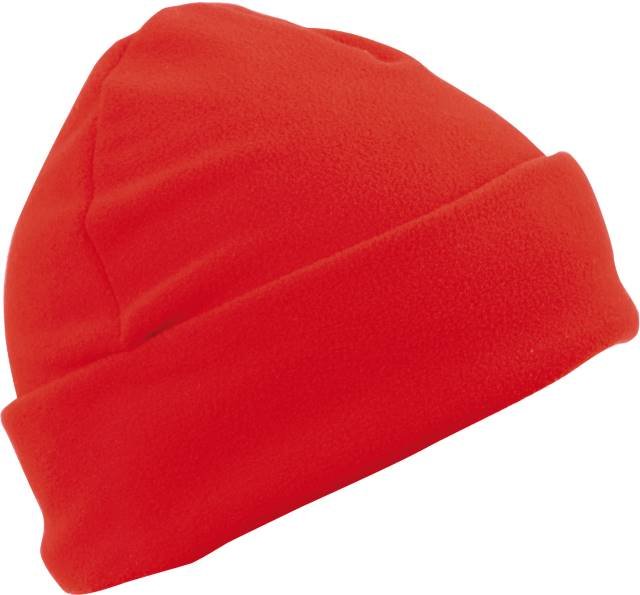 Daiber Microfleece Cap – Red