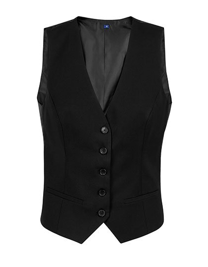 NEOBLU Women's Waistcoat Max – Deep Black