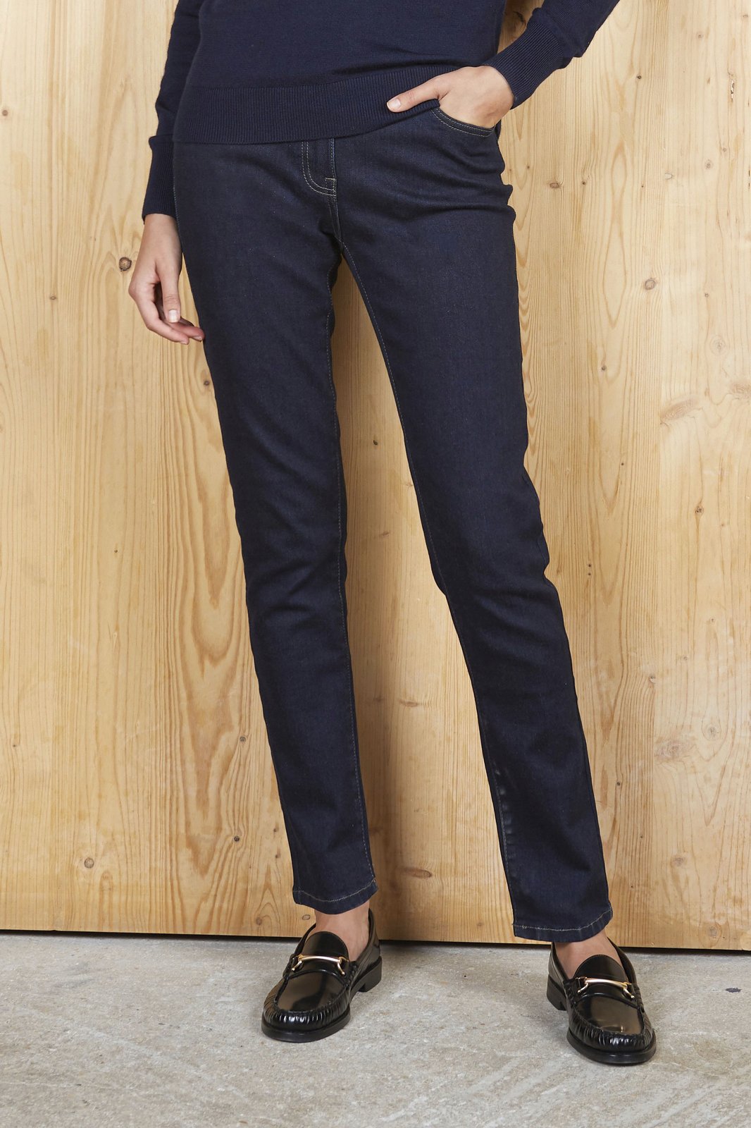 NEOBLU Women's Stretch Straight Leg Jeans Gaspard