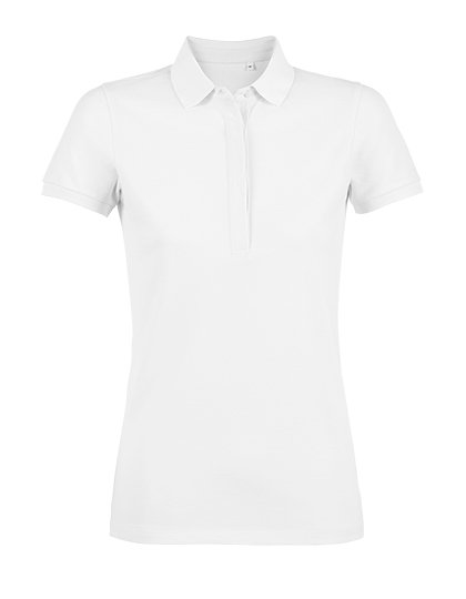 NEOBLU Women's Piqué Polo Shirt Owen – Optic White