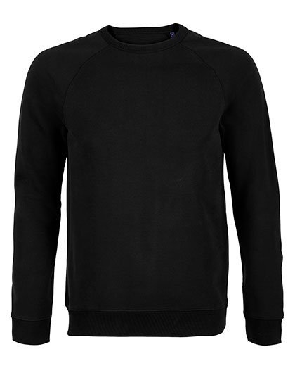 NEOBLU Men's French Terry Sweatshirt Nelson – Deep Black