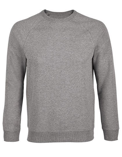 NEOBLU Men's French Terry Sweatshirt Nelson – Gray Melange