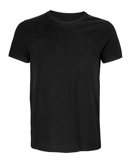 NEOBLU Unisex Cotton Piqué T-Shirt Loris – Deep Black