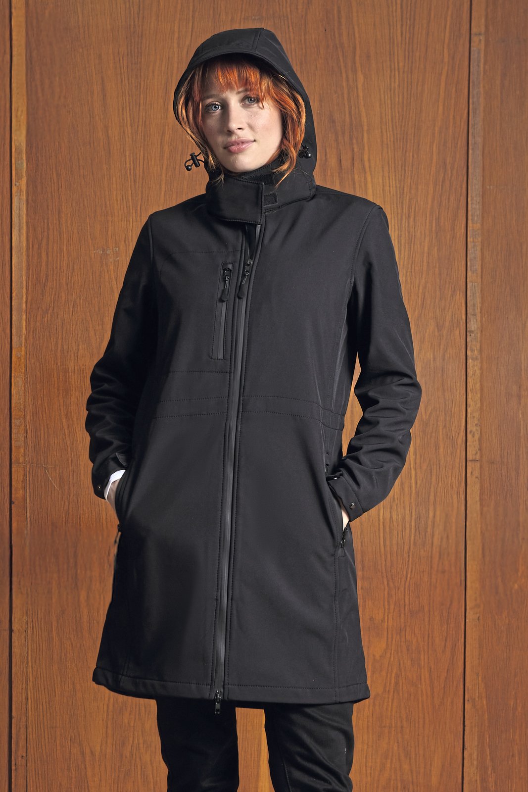 NEOBLU Women's Long Softshell Coat Achille