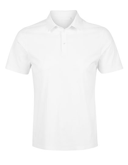 NEOBLU Men's Mercerised Jersey Polo Shirt Relax Oscar – Optic White