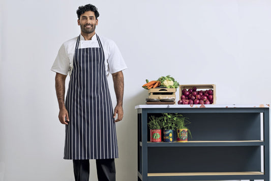 Premier Workwear Striped Bib Apron