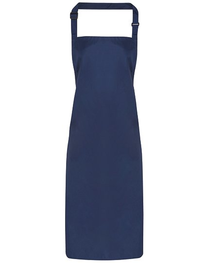 Premier Workwear Waterproof Bib Apron – Navy (ca. Pantone 533C)
