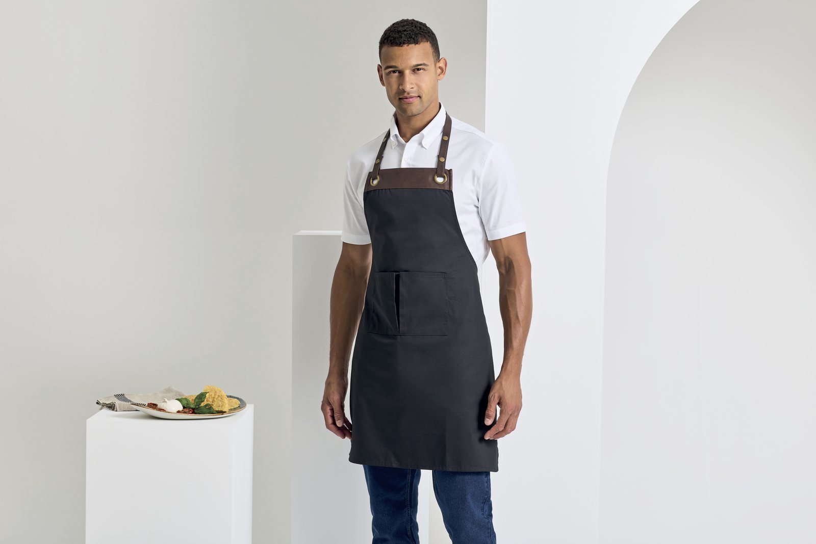 Premier Workwear Espresso Bib Apron