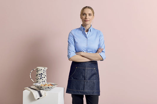 Premier Workwear Jeans Stitch Denim Waist Apron