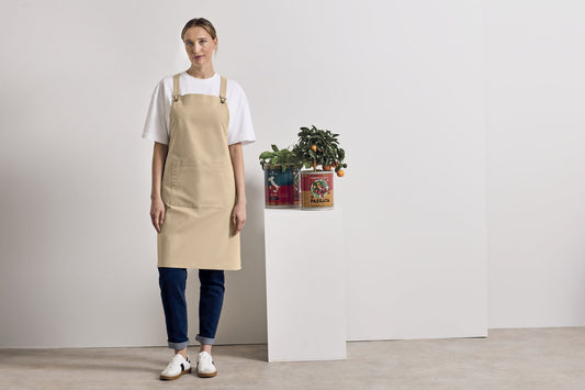 Premier Workwear Cross Back Barista Bib Apron