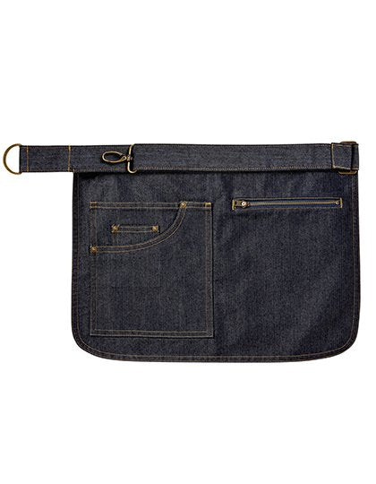 Premier Workwear Metro Utility Hip Apron – Indigo Denim (ca. Pantone 2380C)