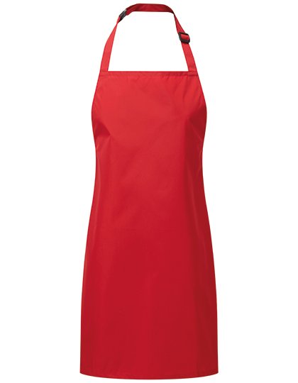 Premier Workwear Childrens' Waterproof Apron – Red (ca. Pantone 201C)