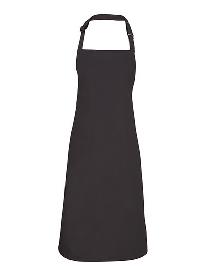 Premier Workwear Colours Collection Bib Apron – Charcoal (ca. Pantone 6 U)