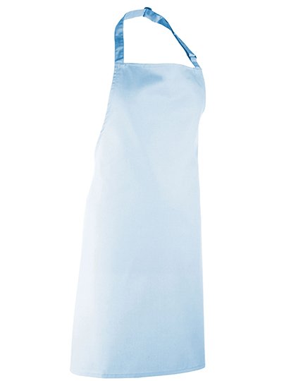Premier Workwear Colours Collection Bib Apron – Light Blue (ca. Pantone 2708C)