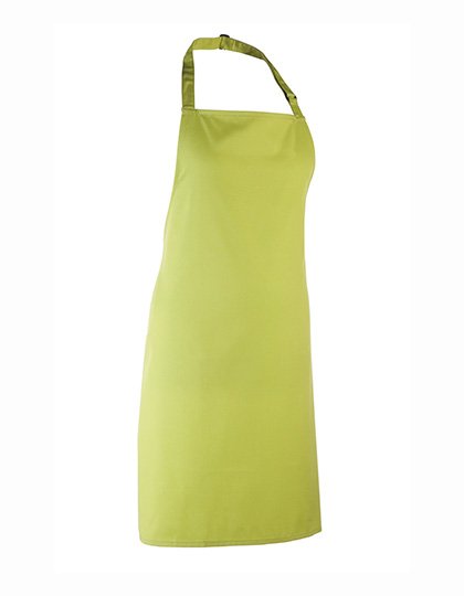 Premier Workwear Colours Collection Bib Apron – Lime (ca. Pantone 382C)