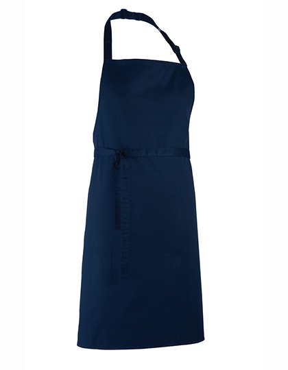 Premier Workwear Colours Collection Bib Apron – Navy (ca. Pantone 2766C)