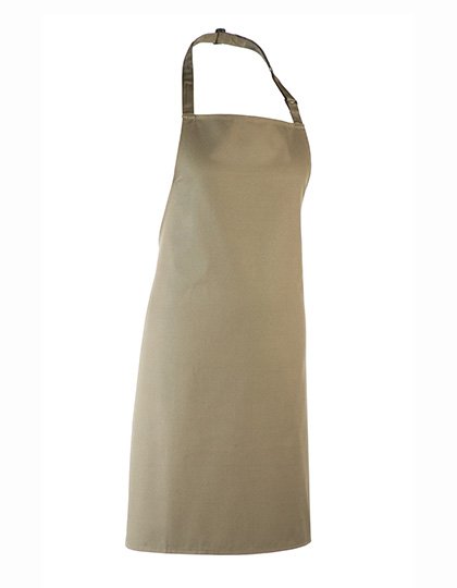 Premier Workwear Colours Collection Bib Apron – Olive (ca. Pantone 378C)