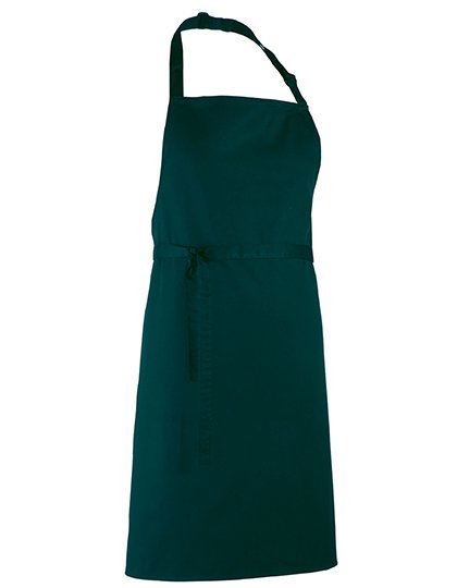 Premier Workwear Colours Collection Bib Apron – Peacock (ca. Pantone 7477C)