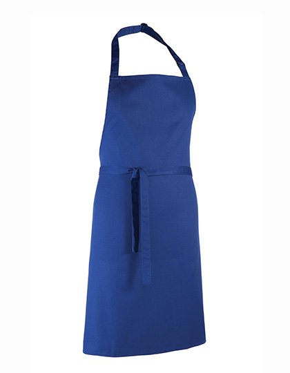 Premier Workwear Colours Collection Bib Apron – Royal (ca. Pantone 286C)