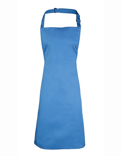 Premier Workwear Colours Collection Bib Apron – Sapphire (ca. Pantone 300C)