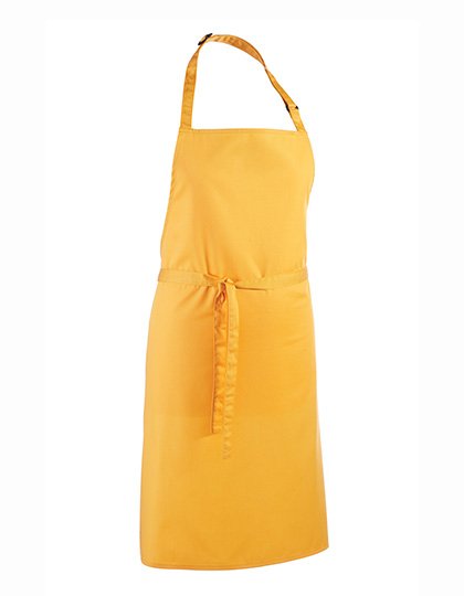 Premier Workwear Colours Collection Bib Apron – Sunflower (ca. Pantone 136C)