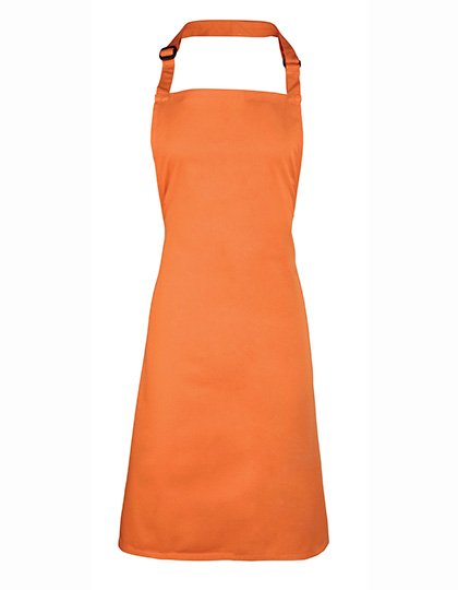 Premier Workwear Colours Collection Bib Apron – Terracotta (ca. Pantone 159C)
