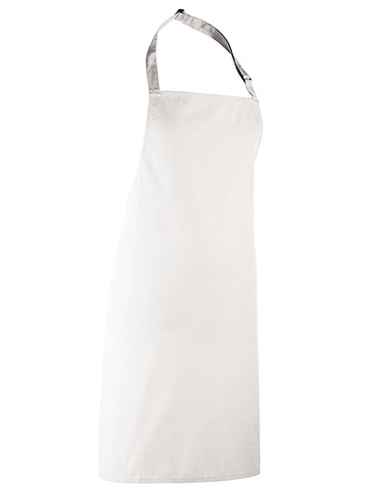 Premier Workwear Colours Collection Bib Apron – White