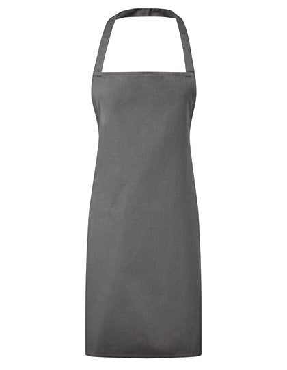 Premier Workwear Essential Bib Apron – Dark Grey (ca. Pantone 425C)