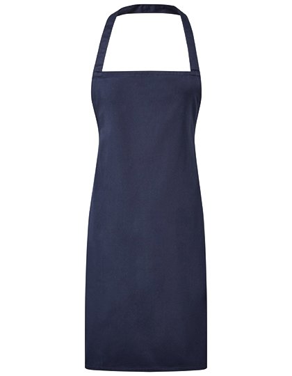 Premier Workwear Essential Bib Apron – Navy (ca. Pantone 533C)