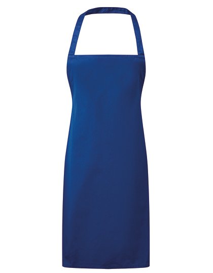 Premier Workwear Essential Bib Apron – Royal (ca. Pantone 7687C)