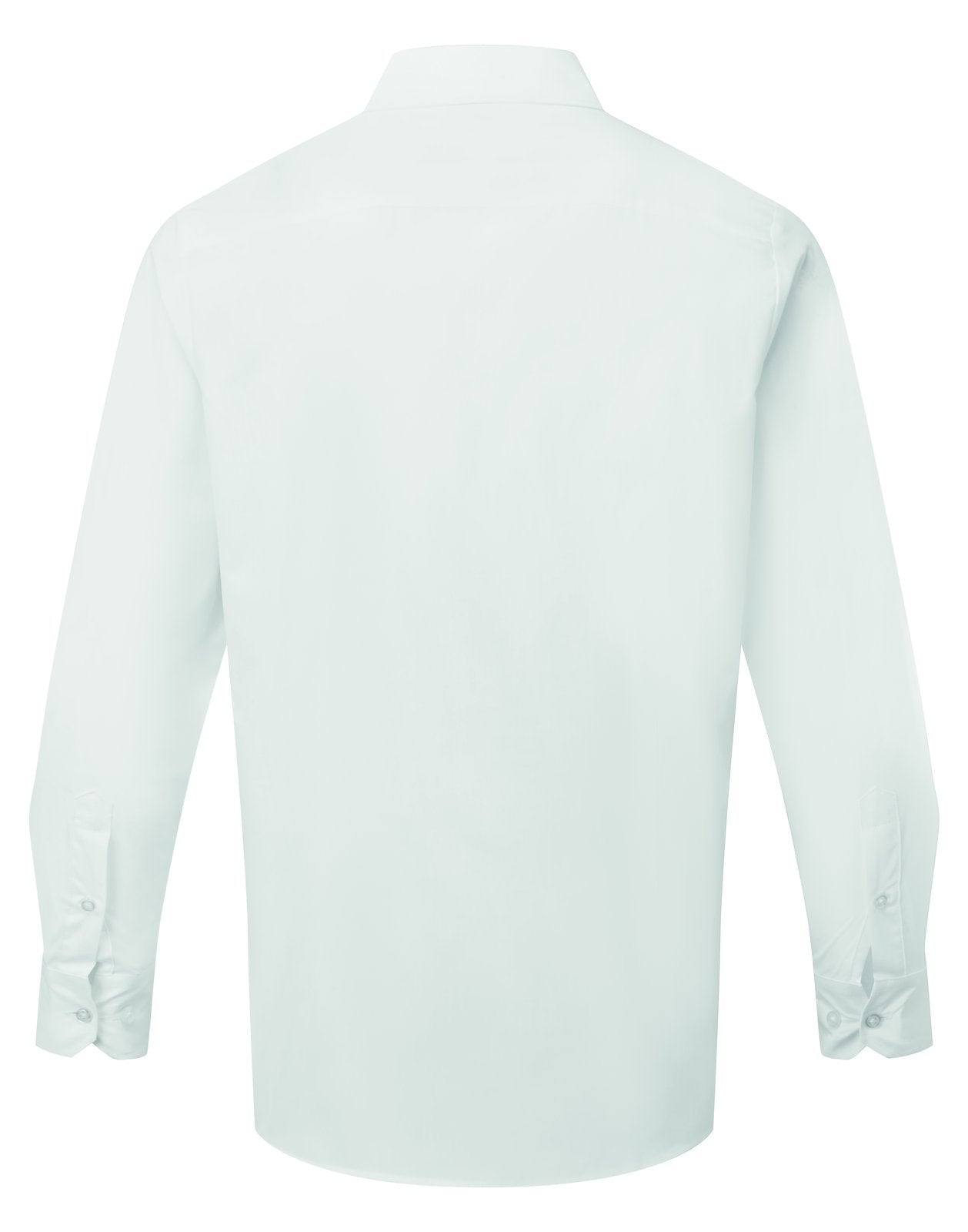 Premier Workwear Men’s Long Sleeve ‘Recyclight’ Poplin Shirt