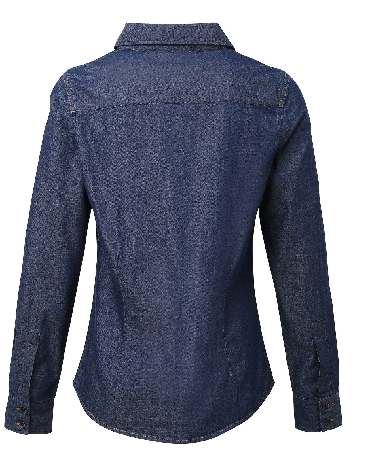 Premier Workwear Women's Jeans Stitch Denim Shirt