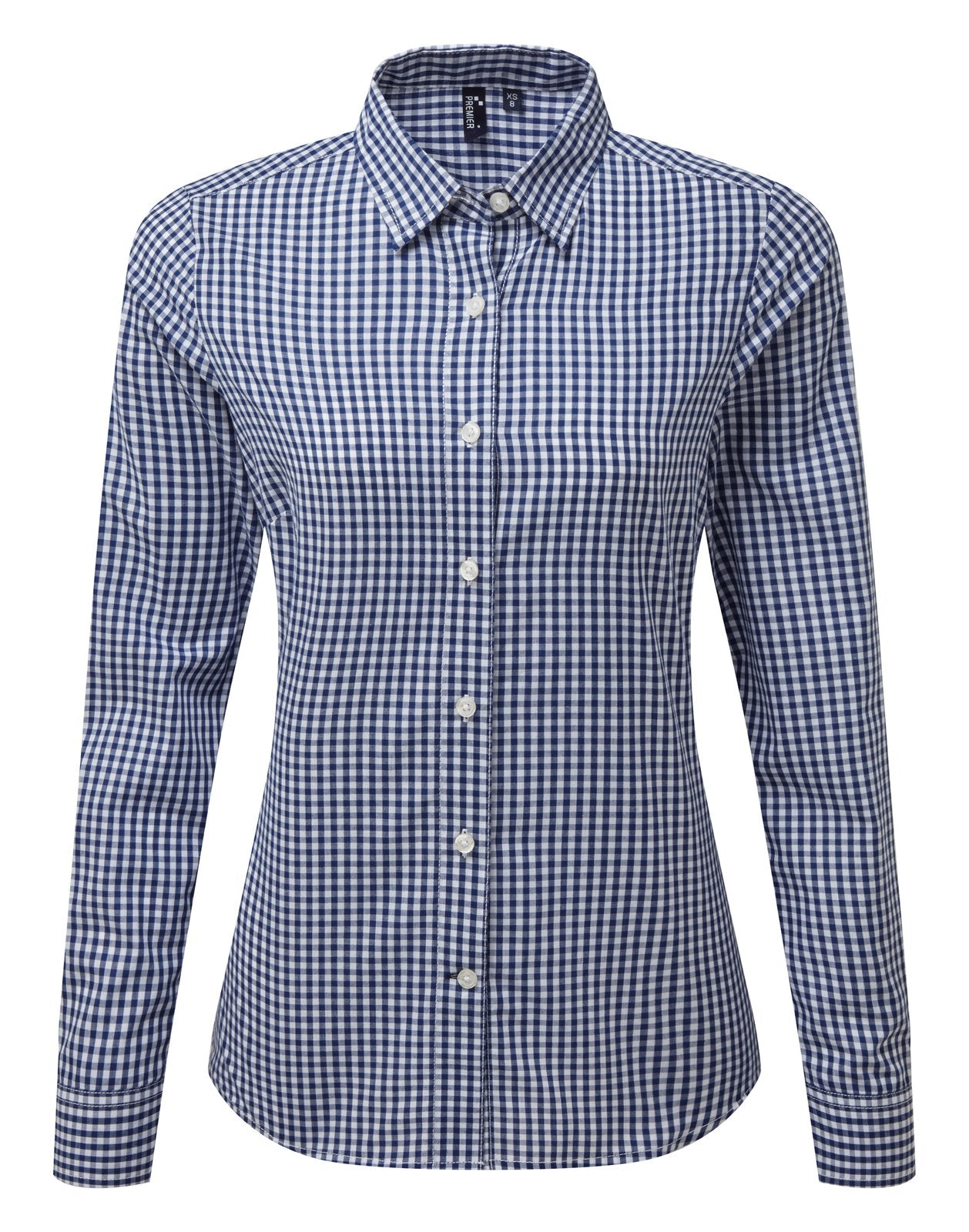 Premier Workwear Women's Maxton Check Long Sleeve Shirt