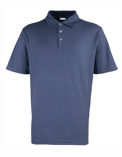 Premier Workwear Workwear Stud Polo – Navy (ca. Pantone 2378C)