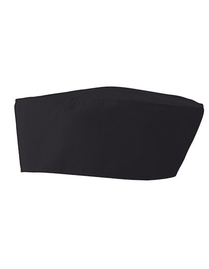 Premier Workwear Chef's Skull Cap – Black (ca. Pantone Black C)