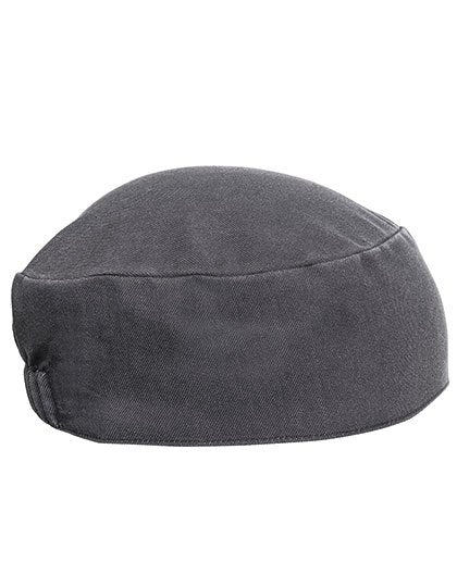 Premier Workwear Chef's Skull Cap – Grey Denim (ca. Pantone 425C)